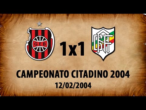 G.E.Brasil 1x1 Farroupilha - Campeonato Citadino 2004