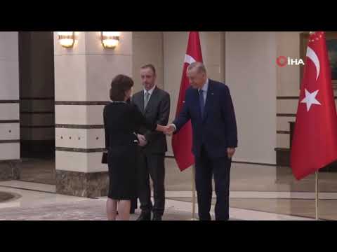 İrlanda Büyükelçisi John Mccullagh’tan Cumhurbaşkanı Erdoğan'a ziyaret