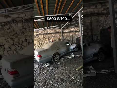 Tərk edilmiş W140 S600 | İllərdir yatan əfsanə avtomobil | 4 Təkər