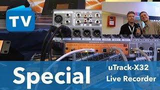 Video thumbnail for Cymatic Audio  uTrack-X32 Live Recorder by musotalk