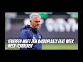 Lammers: "Iedereen moet zijn basisplaats elke week weer verdienen" | Voorbeschouwing #VOLHER