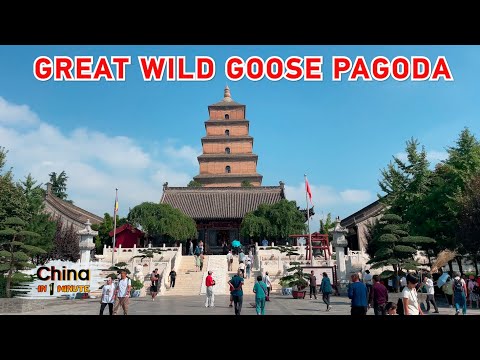 The Giant Wild Goose Pagoda, an iconic Xi'an landmark
