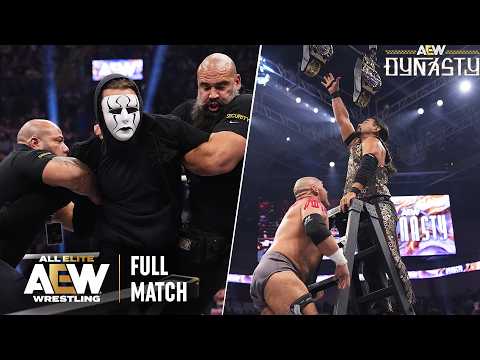 FULL MATCH: Young Bucks vs FTR - Ladder Match | AEW Dynasty 2024