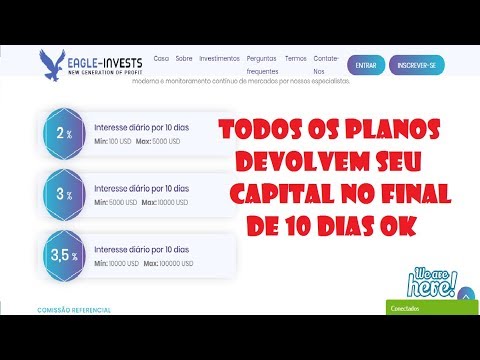 SCAM "URGENTE" EAGLE INVESTS SCAM NÃO INVISTAM MAIS