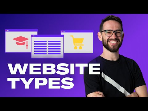 , title : '5 Website Types & How To Design Them | Free Web Design Course 2020 | Episode 16