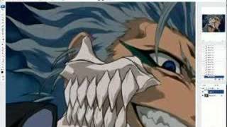 Grimmjow reconstruction Pt.1 - Lineart