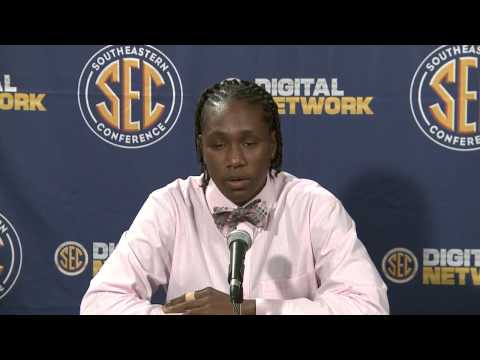 2013 SEC Basketball Media Days - Aleighsa Welch - South Carolina