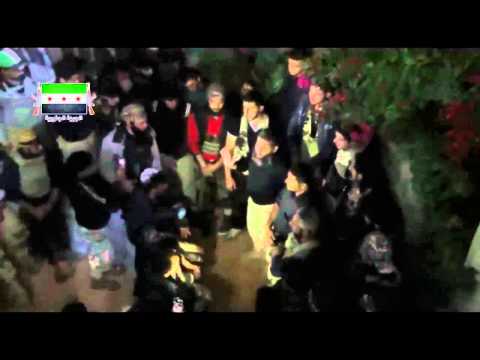 كلمة القائد الميداني لسرايا المرابطين أبو تحرير قبل الانطلاق نحو تل الجموع ضمن معركة يرموك خالد