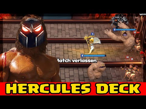 HERCULES DECK 💪💪💪 - ONLY OP TRUPPEN | CASTLE CRUSH || [Deutsch/German HD+]