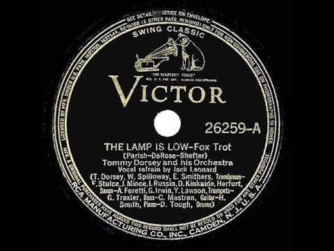 1939 HITS ARCHIVE: The Lamp Is Low - Tommy Dorsey (Jack Leonard, vocal)