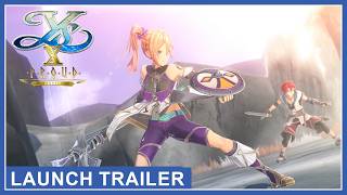 Ys X: Proud Nordics - Launch Trailer (Nintendo Switch 2, PS5, PC)