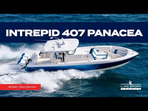 2018 Intrepid 407 Panacea Fire It Up Video