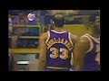 Kareem Abdul-Jabbar Dunks on Larry Bird! (1984 NBA Finals)