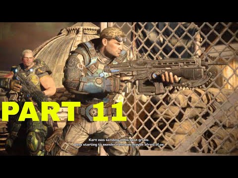 Gears Of War: Judgment Part 11 First Avenue Rooftops - Gameplay