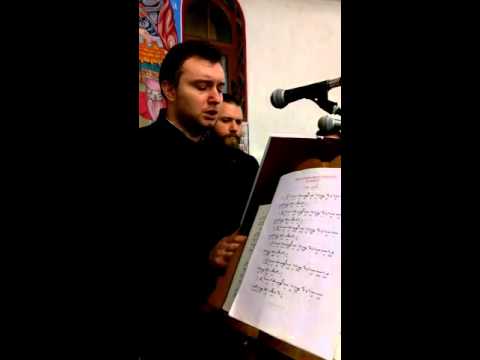 Grupul Psaltic "Sf.Vasile Cel Mare"  - Pe Tine Te Laudam , solist : Protopsalt Marian Bostan