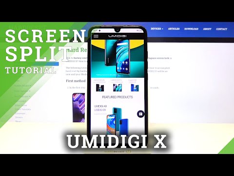 How to Use Split Screen Feature in Umidigi X – Create Double Screen