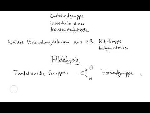 Aldehyde 1 Benennung