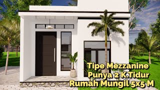 Dari Luar 1 Lantai Dalamnya 2 Lantai Ukuran Cuma 5x5 Meter Aja