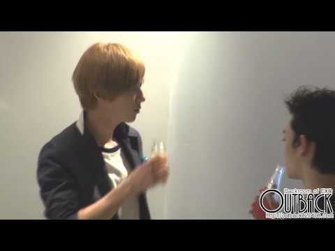 120810 SM ART EXHIBITION 음료수 마시는 EXO 모아모아♥ (찬열 위주) 1080p