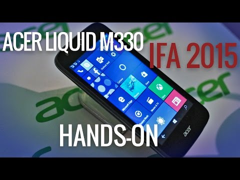 Acer Liquid M330 hands-on