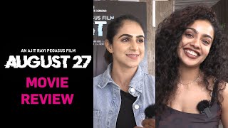 AUGUST 27 MOVIE | JASEELA PARVEEN | SUSHMITHA GOPINATH NEW MOVIE |REVIEW |UNIQUE TIMES | video