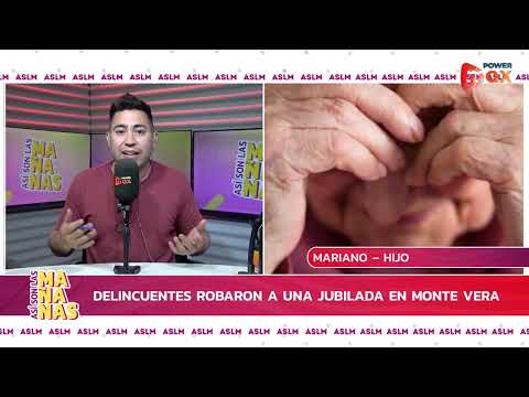 Mujeres delincuentes robaron a una jubilada en Monte Vera