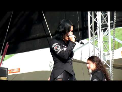Lacuna Coil is coming on stage - Loud Festival Bulgaria - 02.06.2012