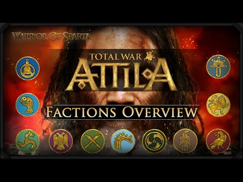 Total War: Attila - Gameplay ~ Playable Factions Overview, Viking Forefather's DLC & Latest Info!