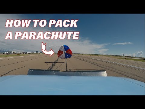 How To Pack a Stroud Safety Parachute! Plus Maintenace Tips!