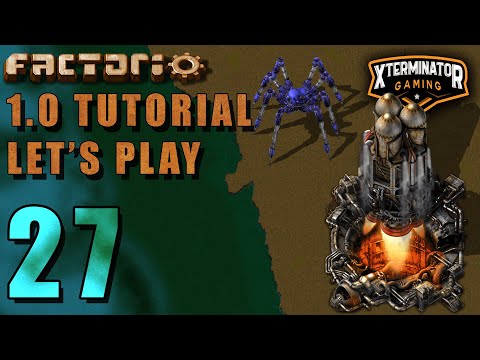 Factorio 1.0 Tutorial Lets Play EP27 - Rocket Fuel! : Introduction Guide For New Players Gameplay