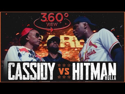 CASSIDY VS HITMAN HOLLA 360 VIEW EPIC RAP BATTLE - RBE