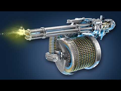 How the Gatling Gun Actually Works?