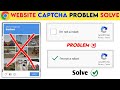 I Am Not Robot Captcha Kaise Fill Kare Google Chrome Captcha Problem Mobile Captcha Problem
