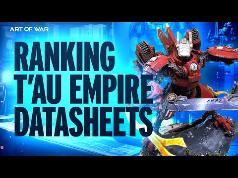 T'au Empire Datasheet Tier List with Richard Siegler and Kyle Grundy!