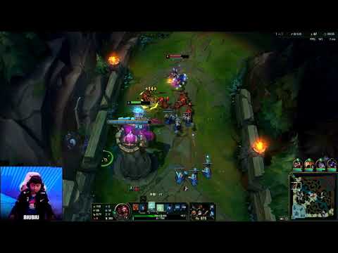 [Biubiu Gnar POV vs Flandre Gangplank] LPL Spring 2021 - BLG vs EDG - Game 1