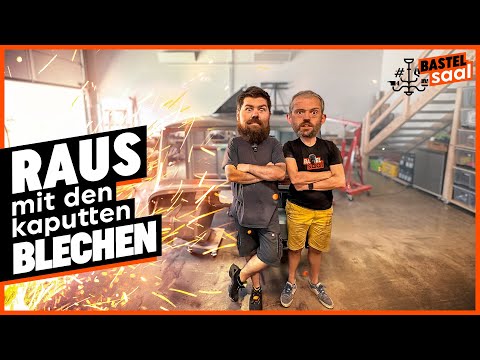 So viele Schweißpunkte - Winkelschleifer überhitzen 🥲