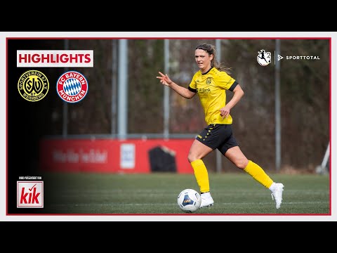 Klare Nummer nach frühem Platzverweis | SV 67 Weinberg - FC Bayern München II | 2. Frauen-Bundesliga