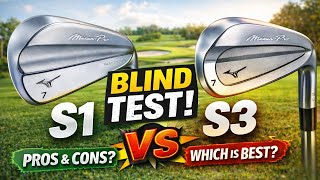 I Tested Mizuno S1 vs S3 Irons… Can You Tell The Difference? - BLIND!