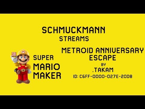 Metroid anniversary escape by .TakaM - Super Mario Maker