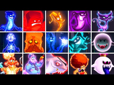 Luigi's Mansion 3 - All 60 Ghosts