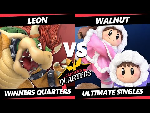 Captain's Quarters 4 Winners Quarters - Leon (Bowser) Vs. Walnut (Ice Climbers) SSBU Singles