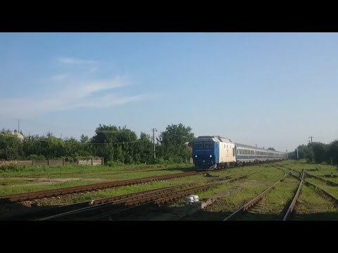 GM 64-1125-5 with IR 1945-2 [Mangalia-Satu Mare] arrive in SM & Horn concert/Super mecanic :)