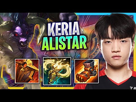 LEARN HOW TO PLAY ALISTAR SUPPORT LIKE A PRO! | T1 Keria Plays Alistar Support vs Rell!