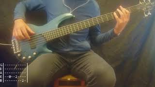 Guano Apes - Quietly Bass Cover (Tabs)