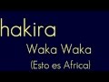 Shakira - Waka Waka (Esto es Africa) Lyrics On ...