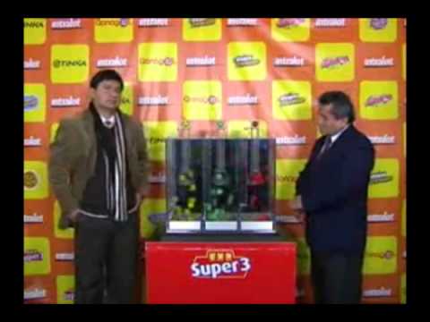 Sorteo Super 3 - Lunes 16 de Agosto del 2010