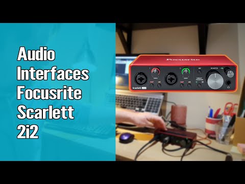 Audio Interfaces   Focusrite Scarlett 2i2