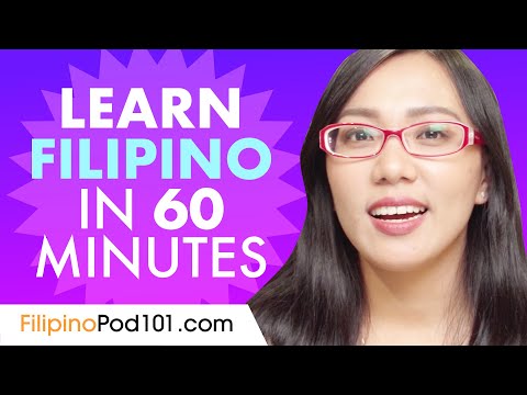 Learn Filipino in 1 hour - ALL the Filipino Basics You Need in 2020
