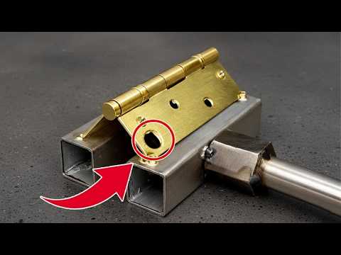 This invention could change everything! It transforms door hinges into million-dollar tools.