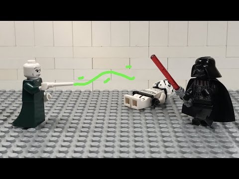Lego Darth Vader vs Lord Voldemort